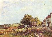 Alfred Sisley Saint-Mammes am Morgen oil painting artist